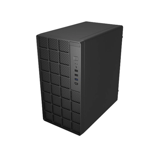 MaxGreen H10 M-ATX Mid Tower Casing With 200W PSU (Black) - 4