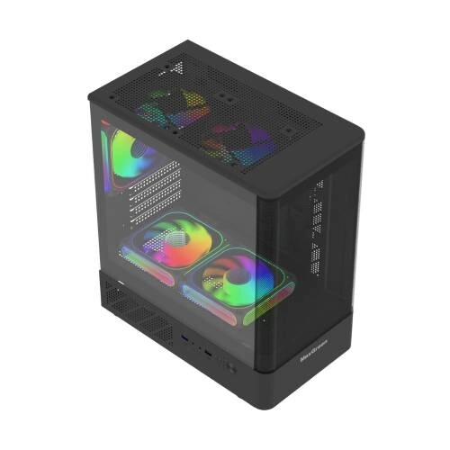 MaxGreen Curve Mesh 311 Mid-Tower M-ATX Gaming Casing - 3