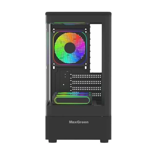 MaxGreen Curve Arylic 312 Mid-Tower M-ATX Gaming Casing - 3