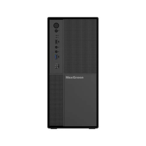MaxGreen H12 Mid-Tower mATX Casing With 200W PSU - 1