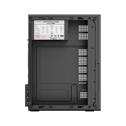 MaxGreen H12 Mid-Tower mATX Casing With 200W PSU - 3