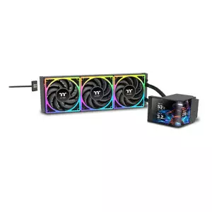 Thermaltake MAGCurve 360 Ultra ARGB Sync AIO Liquid Cooler with 6.67-inch Curved AMOLED Display