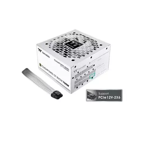 Thermaltake PS-TPT-0750FNFAGK-W ToughPower GT Snow 750W 80 Plus Gold Power Supply-gallery-1