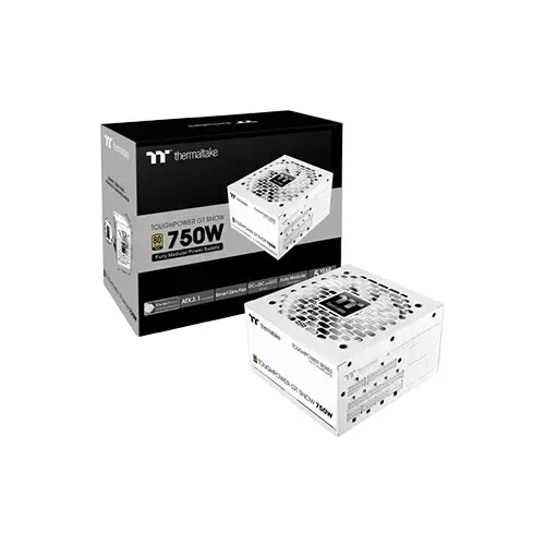 Thermaltake PS-TPT-0750FNFAGK-W ToughPower GT Snow 750W 80 Plus Gold Power Supply