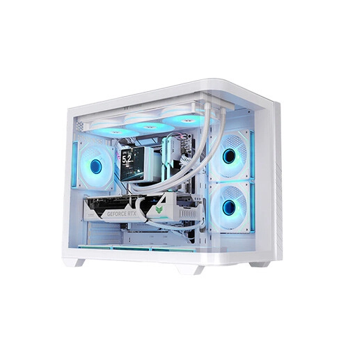 Thermaltake Vision 330 CR ARGB Mid Tower Case (White)