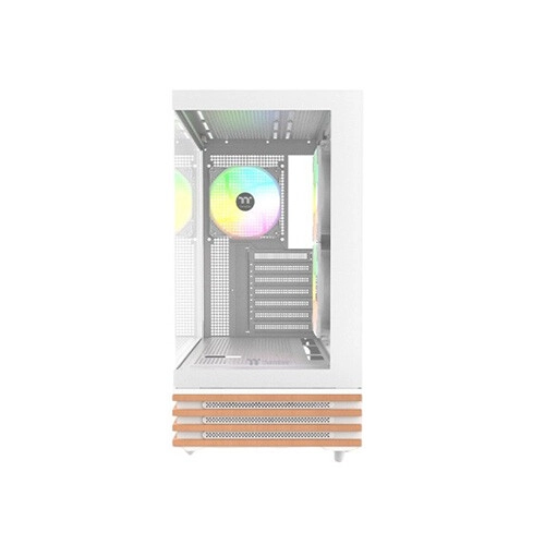 Thermaltake View 270 Plus WS ARGB Snow Mid Tower Gaming Case - 1