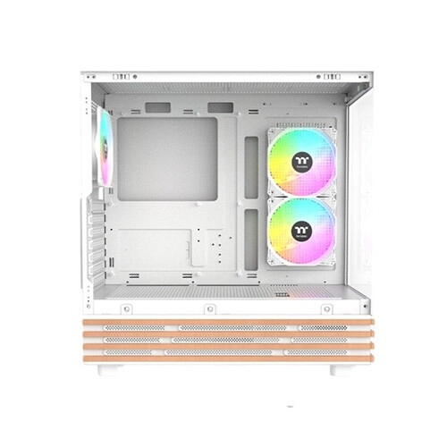 Thermaltake View 270 Plus WS ARGB Snow Mid Tower Gaming Case - 2