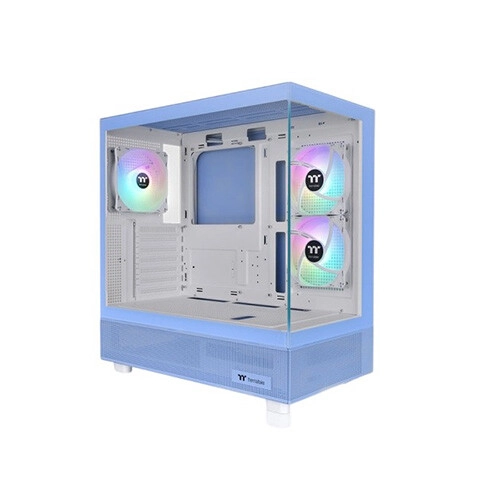 Thermaltake View 270 Plus TG ARGB Hydrangea Mid Tower Gaming Case - Blue 