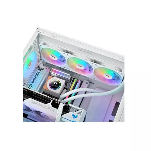 Thermaltake  LB360-S ARGB Sync AIO Liquid CPU Cooler(White) - 3