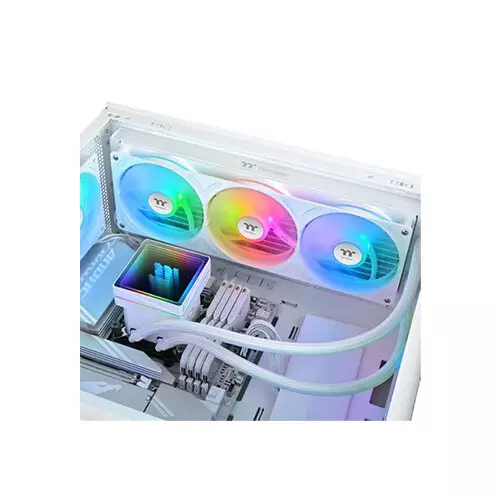 Thermaltake TH360 V3 ARGB Sync AIO Liquid Cooler(White) - 1