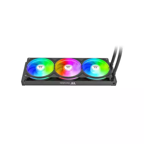 Thermaltake H360-S V3 ARGB Sync AIO Liquid Cooler(Black) with 3.95-inch LCD Display - 2