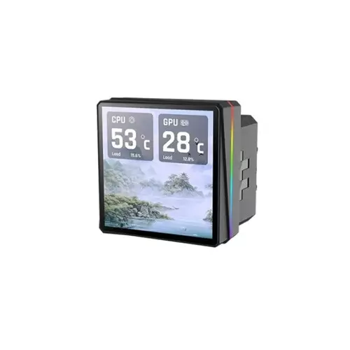 Thermaltake H360 V3 Ultra ARGB Sync AIO Liquid Cooler with 3.95-inch LCD Display - 2