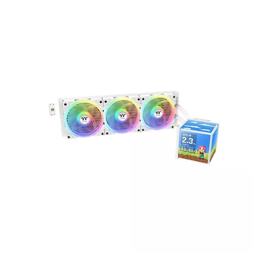 Thermaltake MINECUBE 360 Ultra ARGB Sync AIO Snow Edition Liquid Cooler