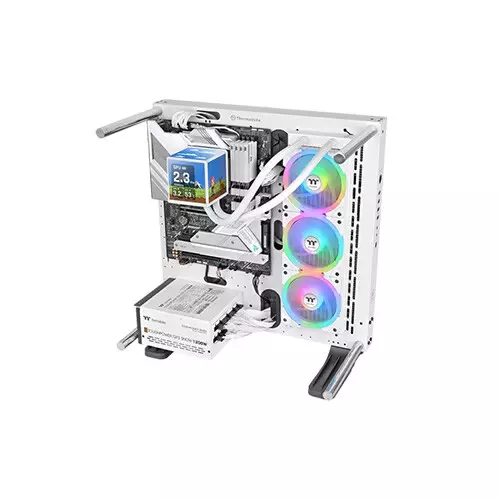 Thermaltake MINECUBE 360 Ultra ARGB Sync AIO Snow Edition Liquid Cooler - 1