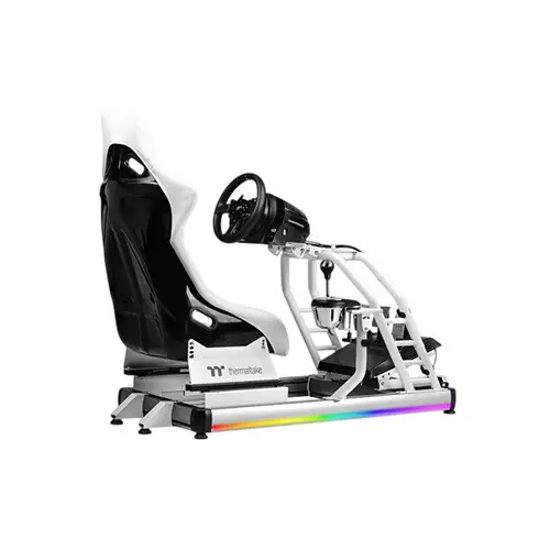 Thermaltake GR500 Racing Simulator Cockpit Snow Gaming Chair - 1
