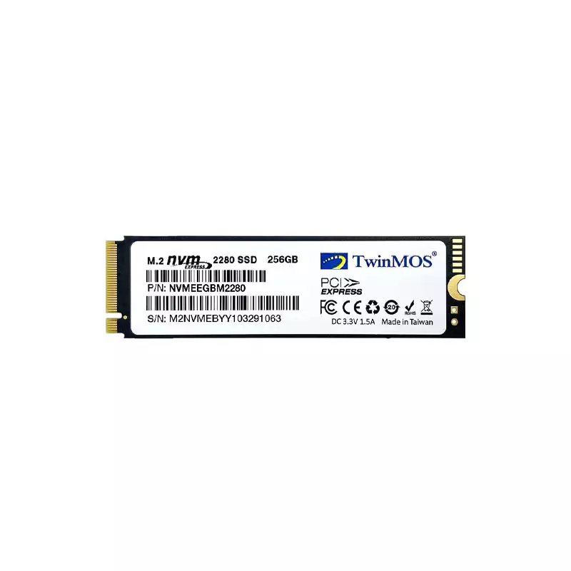 TWINMOS ALPHA PRO 256GB M.2 2280 PCIE NVME GEN.3 SSD-1