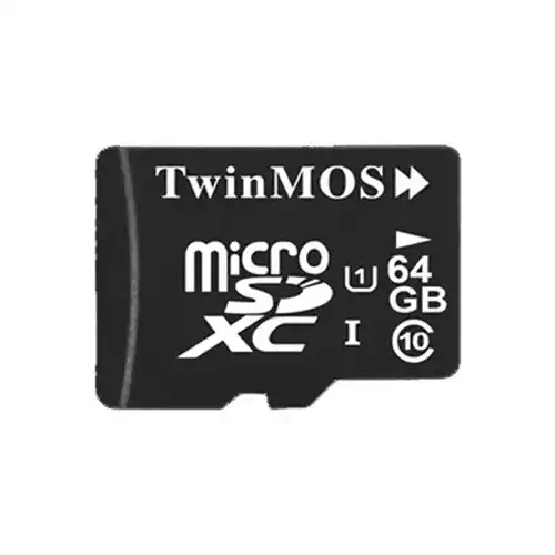 TwinMOS 64GB MicroSDXC Class-10 UHS-I Memory Card