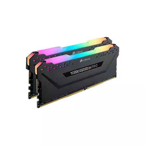 Corsair Vengeance RGB Pro 32GB (2 x 16GB) DDR4 3000MHz Heatsink Desktop RAM (Black)-gallery-1
