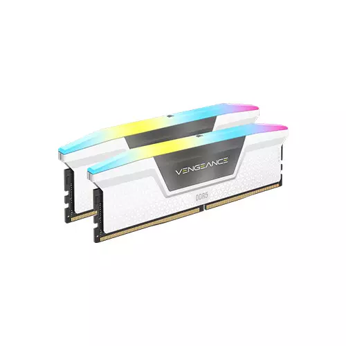 Corsair VENGEANCE RGB 64GB (2x32GB) DDR5 6000Mhz CL30 Desktop RAM-1