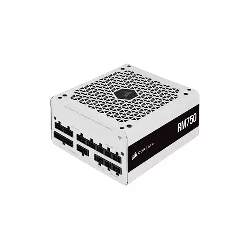 Corsair RM Series RM750 750 Watt 80 Plus Gold ATX Fully Modular White Power Supply
