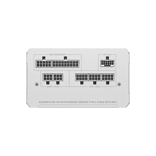 Corsair RMe Series RM750e 750W PG5 80 PLUS Gold Certified Fully Modular Power Supply (White)-3
