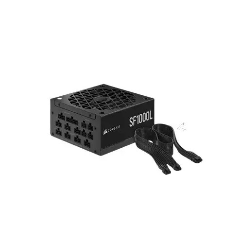 Corsair SF-L Series SF1000L Fully Modular 1000W 80 PLUS Gold Low-Noise SFX Power Supply - 12