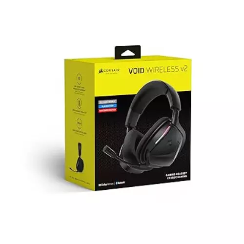 Corsair VOID WIRELESS v2 Gaming Headset (Carbon) - 0