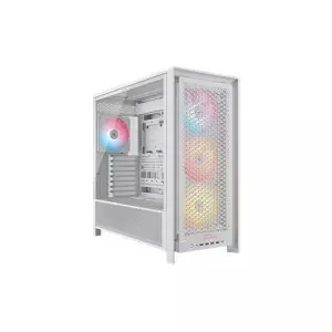 Corsair Frame 5000D RS ARGB High-Airflow Mid-Tower PC Case - White