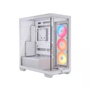 CORSAIR 3500X RS-R ARGB Mid-Tower Gaming Case (White)