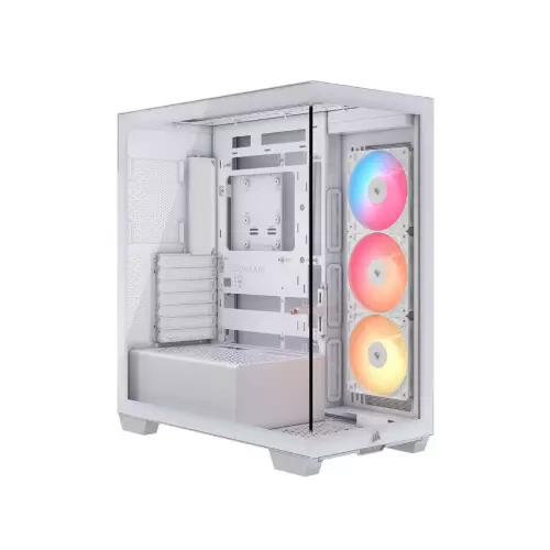 CORSAIR 3500X RS-R ARGB Mid-Tower Gaming Case (White)