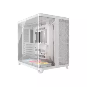 CORSAIR AIR 5400 RS-R ARGB Tempered Glass Mid-Tower Desktop Case (White)