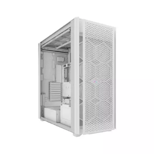 CORSAIR iCUE 9000D RGB Airflow Tower TG Desktop Case (White)