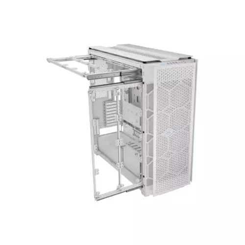 CORSAIR iCUE 9000D RGB Airflow Tower TG Desktop Case (White)-gallery-4