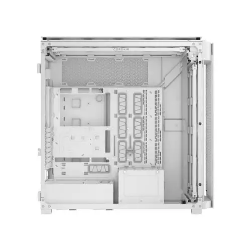 CORSAIR iCUE 9000D RGB Airflow Tower TG Desktop Case (White)-gallery-1