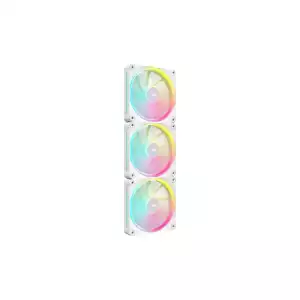 Corsair iCUE LINK LX120 RGB 120mm PWM Fans Starter Kit (White)