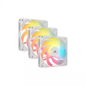 Corsair RS120-R ARGB 120mm PWM Reverse Fans Triple Pack (White)