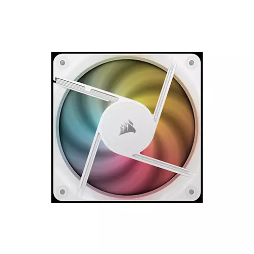 Corsair RS120-R ARGB 120mm PWM Reverse Fans Triple Pack (White)-gallery-1