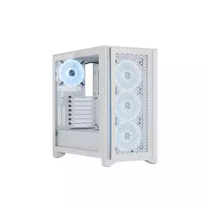 CORSAIR iCUE 4000D RGB AIRFLOW QL Edition Mid Tower ATX Gaming Desktop Case