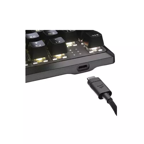 CORSAIR K70 Core TKL RGB Wired Mechanical Gaming Keyboard (Black) - 2