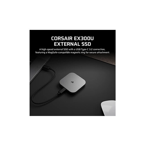 Corsair EX300U 2TB USB Type-C External SSD - 1