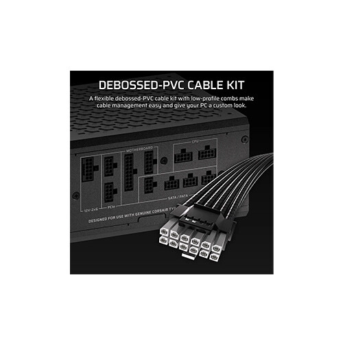 Corsair HX1000i SHIFT 1000w Fully Modular Platinum ATX Power Supply (UK) - 3