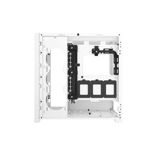 Corsair 5000D Core Airflow Mid-Tower ATX PC Case (White) - 3