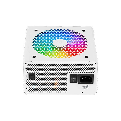Corsair CX Series CX650F RGB 650W 80 Plus Bronze Fully Modular Power Supply (White) - 2