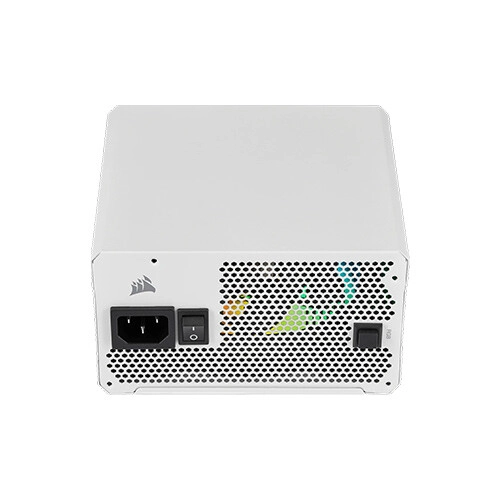 Corsair CX Series CX650F RGB 650W 80 Plus Bronze Fully Modular Power Supply (White) - 3