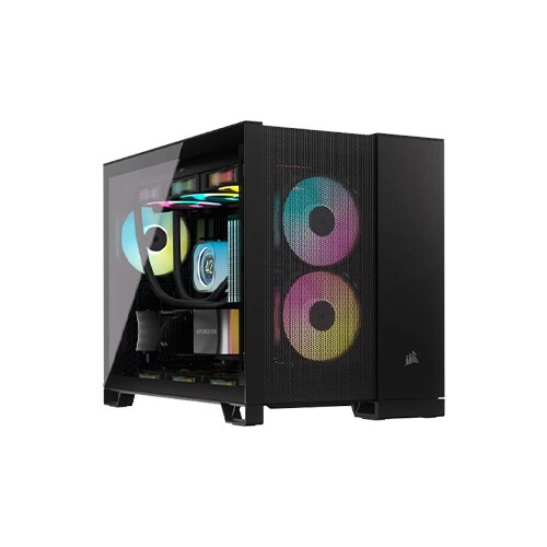 Corsair 2500D AIRFLOW Mid-Tower Dual Chamber PC Case (Black)
