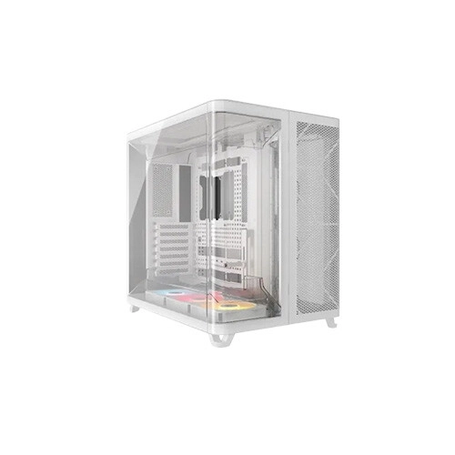 Corsair AIR 5400 RS-R ARGB E-ATX Mid-Tower Triple Chamber Casing White