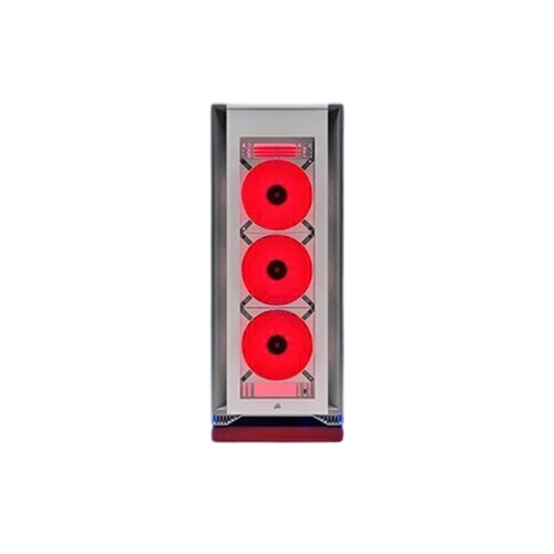 CORSAIR ML120 LED ELITE Red Premium 120mm PWM Magnetic Levitation Fan (White) - 1