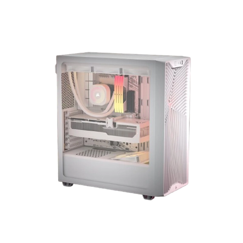 Corsair 3200D RS ARGB Mid-Tower PC Case (White) - 1