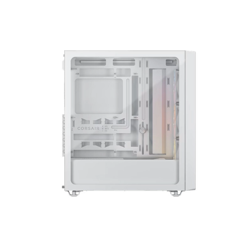 Corsair 3200D RS ARGB Mid-Tower PC Case (White) - 3