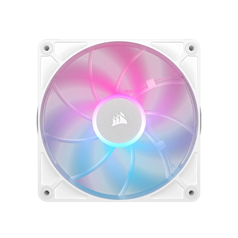 Corsair iCUE LINK RX140 MAX RGB 140mm Dual Pack Case Fans (White) - 1